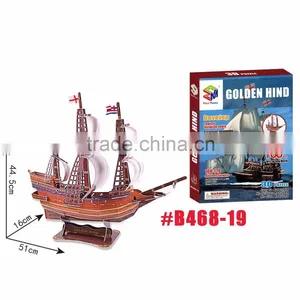 The Black Pearl 3d Jigsaw Puzzle Pirate Ship Gift thumbnail-2