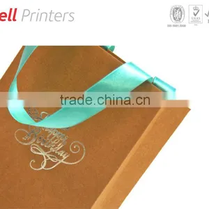 Premium Craft Paper Bag With Christmas Theme From India thumbnail-1