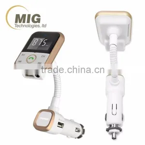 Car Kit Wireless Bluetooth FM Transmitter MP3 Player SD USB + Remote Handsfree thumbnail-2
