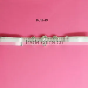 2015 Hot Selling Factory Price Pearl and Rhinestone Connector Decoration Headwear (RCH-49) thumbnail-1