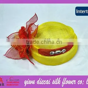 Fashionable Handmade Beret Like Sinamay Hat thumbnail-1