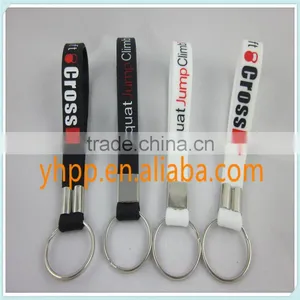 Custom Squat Jump Climb Throw Lift CrossFit Cross Fit Silicone Wristband Key Tag Holder thumbnail-1
