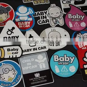 UV Protected Waterproof Bumper Decorative Sticker Custom Full Colors Printing Static Cling Decals ---DH20622 thumbnail-1