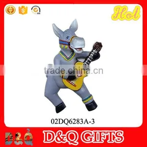 Polyresin Donkey Fridge Magnet thumbnail-3