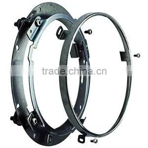 7 Inch Round Daymaker LED Headlight Mounting Bracket Ring for 07-16 Jee-p Wrangler JK Harley Davidso-n Motorcycle thumbnail-4