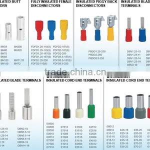 Lnsulated Spade Cold-pressed Terminals MDD 5.5-250S thumbnail-2
