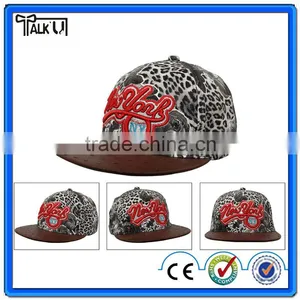 High Quality Custom Flexfit Flat Brim Hip Hop Cap/Hat Snapback Cap thumbnail-2