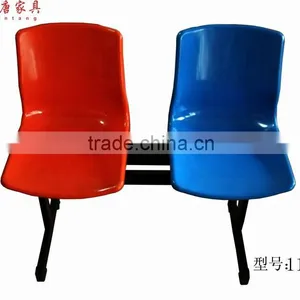 Public Waiting Chair for Airport With 2 Seats/ Bandems Sillas/ (1110A) thumbnail-1