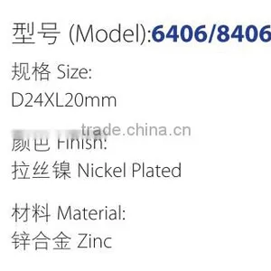 Zinc Alloy Hardware Fitting Drawer Cabinet Cam Lock for Furniture Lock thumbnail-2