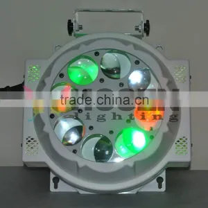 Hot Selling 8pcs 3W Led RGBW 4in1 Eight Eye Led Gobo Light thumbnail-2