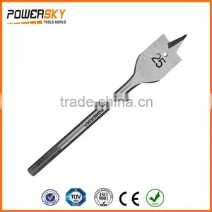 POWERSKY High Carbon Steel Wood Auger Bit Wood Flat Bits Wood Drill Bit thumbnail-1