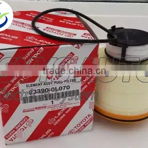 23390-0L070 Genuine OEM Element Oil Fuel Filter Kit Diesel Fit Toyota Hilux Hiace Vigo 2005- thumbnail-1