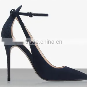 Temperament Leather Wholesale Leather Sandals 100% Handmade High Heel Shoes for Girl thumbnail-2
