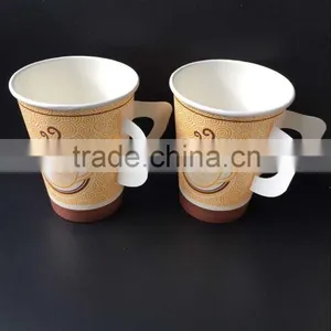 China High Quali ty Hot Drink Paper Cup With Handle thumbnail-1