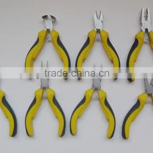 Mini Pliers With Two Spring Tensions, DIY Tools Set, Jewelry Pliers Kit, TPR Handle thumbnail-1