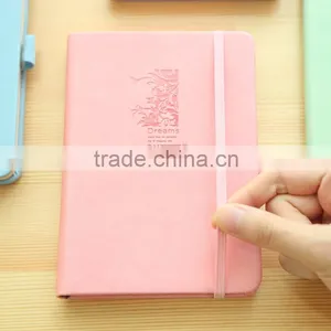 A6 Pu Leather Notebook With Elastic Band thumbnail-1