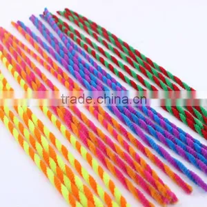 China Factory Supply DIY Crafts 0.3*30cm Twisted Pipe Cleaners Toys for Kids or Wedding Decoration thumbnail-4