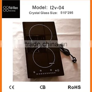 Wide Voltage 30cm 2 Zones Electrical Stove in Kitchen Appliance thumbnail-3