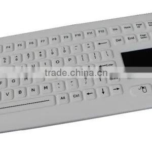 IP68 Waterproof Desktop Silicone Medical Keyboard With Integrate Touchpad thumbnail-3