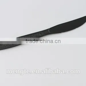 Plastic Disposable Cutlery Black Factory thumbnail-4