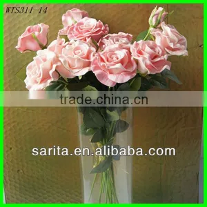 Factory Direct Sale Real Touch Silk Flowers With Pink Colors thumbnail-1