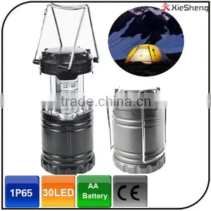 30LED High Brightness Portable Umbrella Lantern Rechargeable Camping Tent Light Quality Choice thumbnail-1