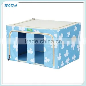 Household Foldable Oxford Fabric Storage Box thumbnail-2