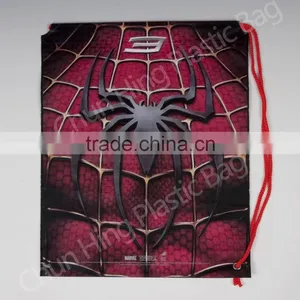 Custom Printed Cotton Draw String Bag/Plastic Gift Bag thumbnail-1