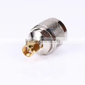 N Male Plug to SMA Male Adaptor for Yaesu FT-252 FT-257 VX-3R VX-6R VX-7R Radio thumbnail-1