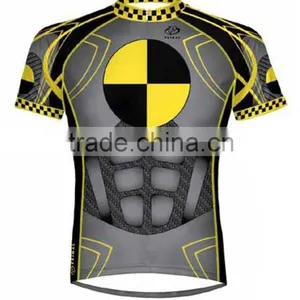 Design Your Own Cycling Jerseys Produce as Saple Mens Cycling Jersey With Short Sleeve for Quick Dry Cycling Jersey With BSCI&BV thumbnail-1
