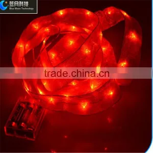Silver Wire Led String Lights With Ribbon thumbnail-5