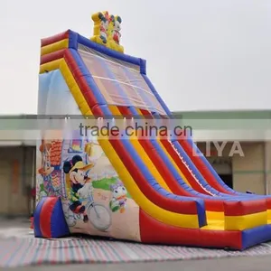 Outdoor Inflatable High Mickey Slide for Kids and Adults thumbnail-1