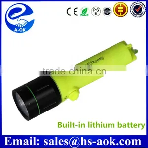 Hot Sales Factory Supply Rechargeable Waterproof Torch Light T6 LED Diving Powerful Led Flashlight thumbnail-1