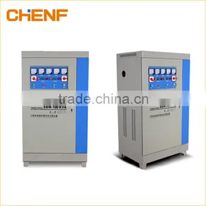 High Efficiency SBW-100KW Automatic Voltage Regulator Output 280v/430v Stabilizer Factory Price thumbnail-1