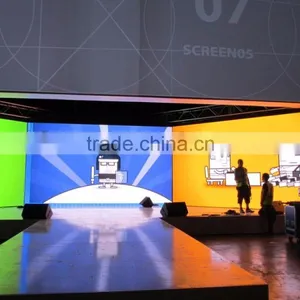 HOT Sale P4 SMD Indoor Full Color Led Screen / P4 RGB Advertising Rental Led Display / P4 Indoor Led thumbnail-6
