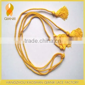 Bright Gold Honor Cords For Graduation thumbnail-1