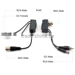 Economical & Practical Multifuncture Supply Video Balun for Cctv Camera YJS-213AVP thumbnail-2
