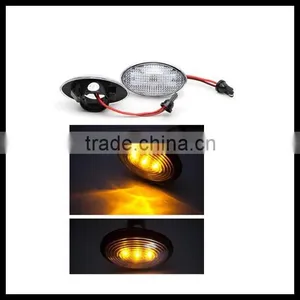 LED Side Marker Lights Lamps Fit 2006-2013 MINI Cooper R53 thumbnail-1