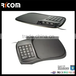 Usb Keyboard Mouse Pad,calculator Mouse Pad With Usb Hub--MP203 thumbnail-1