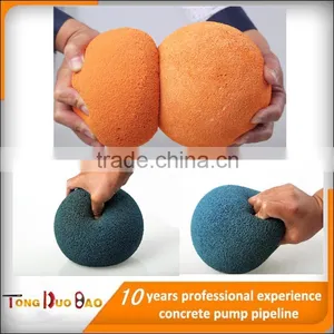 Concrete Pump Pipe Cleaning Sponge Ball 2 Inch to 8 Inch thumbnail-1