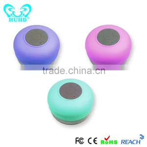 Colorful Mini Wireless Waterproof Bathroom Speaker With Sucker thumbnail-1