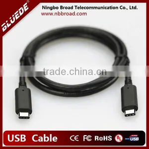 Trustworthy China Supplier Super Speed 10 GBS Usb 3.1 Type c Data Cable for Apple Macbook Air 12" thumbnail-2