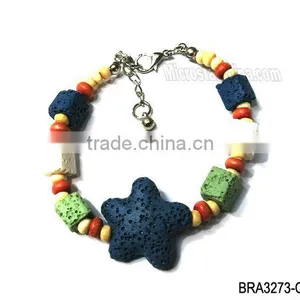 Wholesale Fashion Lava Rock Bracelet thumbnail-1
