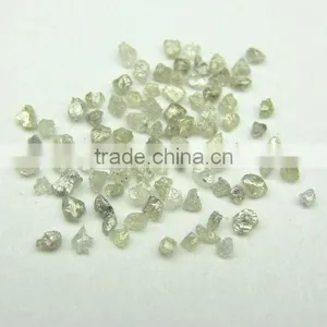 White, Gray Industrial Grade Rough Diamond Very Small Size thumbnail-3