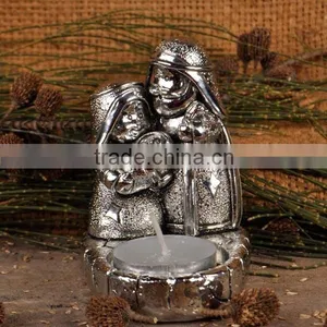 Resin Nativity Set Candlestick thumbnail-4