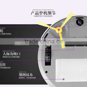 2013 Newest Double Side Brush Robot Vacuum thumbnail-3