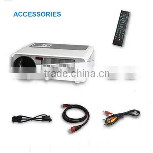 LED86+ Android Wifi Bluetooth Smart Projector Full HD Home Theater Projector USB Hdmi Port thumbnail-4