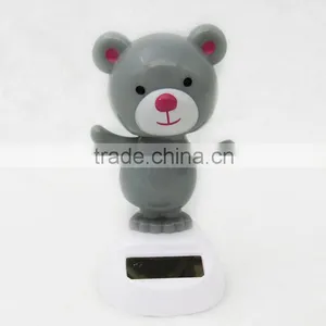 Flip Flap Solar Bear ,solar Dancing Flower,Automotive Decoration thumbnail-2