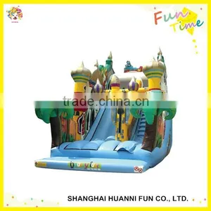 Customized Inflatable Water Slide With Multiple Lanes Price thumbnail-6