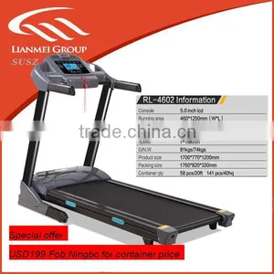 Home Use Cheap Run Electric Treadmills With 460mm Running Board Speed Range 1-16km/h thumbnail-1